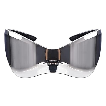 GUVIVI Futuristic Wrap-Around Sunglasses – Stylish Protection for All