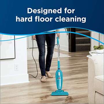 Bissell Featherweight Stick Lightweight Bagless Vacuum One Size Fits All Blue (Renewed)