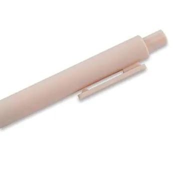 U-RIGHT 12 Pcs Gel Ink Pens Black Ink 0.5 mm Fine Point Smooth Writing Cute Pens for Office School (Pale Dogwood)