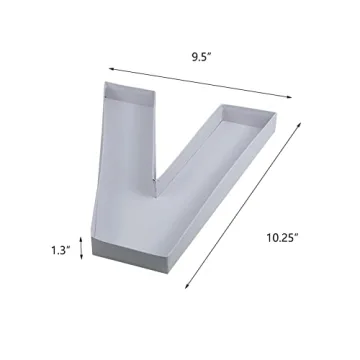 10 Inch V Shaped Cardboard Letter Box for Sweets Gifts