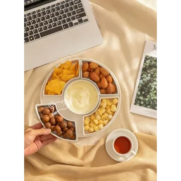 Sweese Porcelain Divided Serving Dishes for Stylish Entertaining