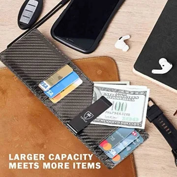 Tipmile Slim RFID Blocking Leather Wallet for Men