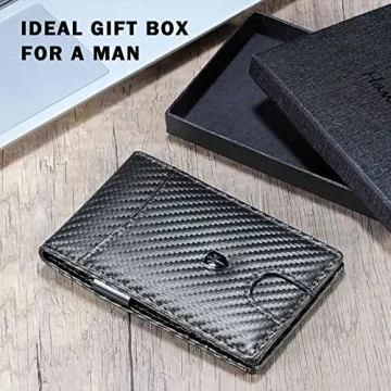 Tipmile Slim RFID Blocking Leather Wallet for Men