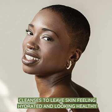 Aveeno Daily Moisturizing Facial Cleanser for Dry Skin, Gentle Face Cleanser with Soothing Oat for S...