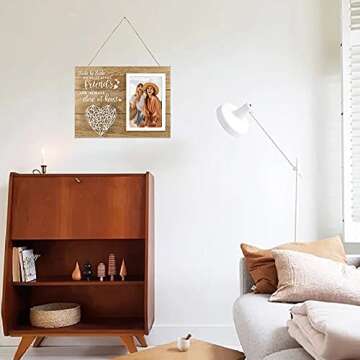 cocomong Friend Gifts, Picture Frame, Mothers Day Gifts for Friends from Friend, Friendship Gifts for Women Friends, Birthday Gifts for Friends Female, Best Friend Mothers Day Gifts, Photo Frame 4x6