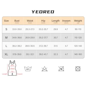 Stylish YEOREO Women's Workout Jumpsuit for Every Activity!