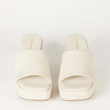 Shop Bertina Platform Slide by The Drop - Stylish & Comfortable