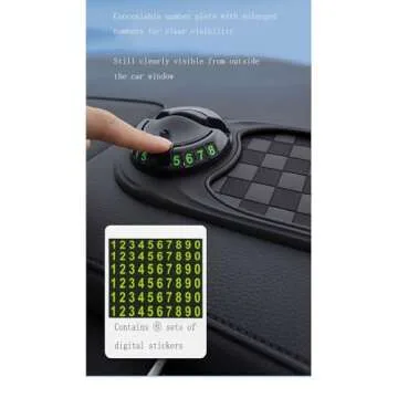 Multifunctional Car Anti-Slip Mat for Phones and Gadgets