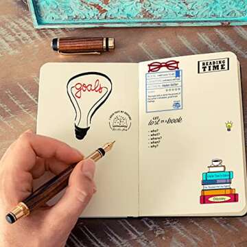 GLOBLELAND Books to Read Stamps for Creative DIY Projects