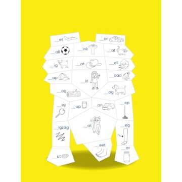 Learn by Sticker: Beginning Phonics: Use Phonics to Create 10 Friendly Monsters! (Learn by Sticker, 2)