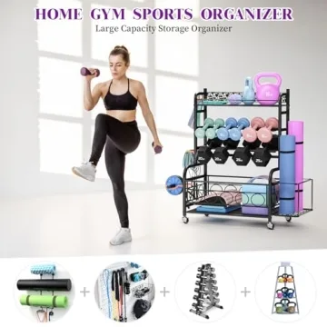 Durable Dumbbell Weight Rack for Organized Fitness
