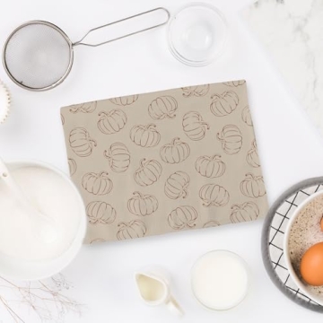 FIicy Fall Pumpkin Kitchen Towels Set - 2 Decorative Towels