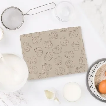 FIicy Fall Pumpkin Kitchen Towels Set - 2 Decorative Towels