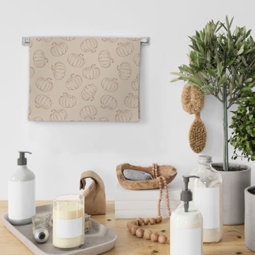 FIicy Fall Pumpkin Kitchen Towels Set - 2 Decorative Towels