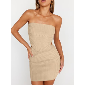 LILLUSORY Women's Two Piece Skirt Set Stylish Summer Outfits