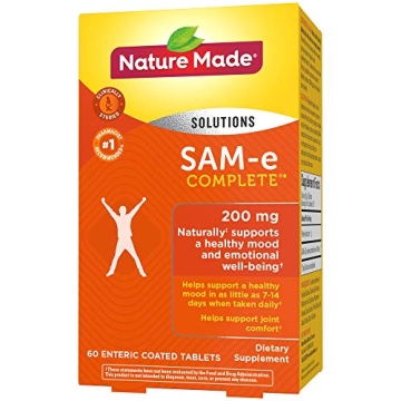 Nature Made SAM-e 200 mg for Mood and Joint Support