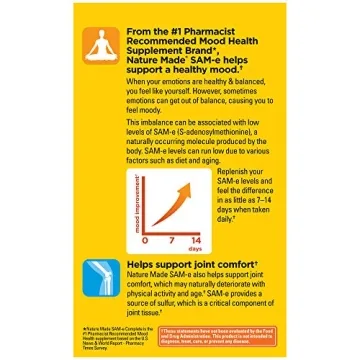 Nature Made SAM-e 200 mg for Mood and Joint Support