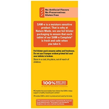 Nature Made SAM-e 200 mg for Mood and Joint Support