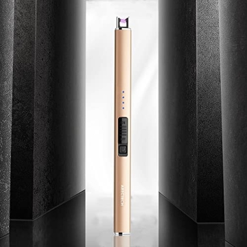 ARECTECH Rechargeable Electric Lighter - Safe & Sleek Candle Tool