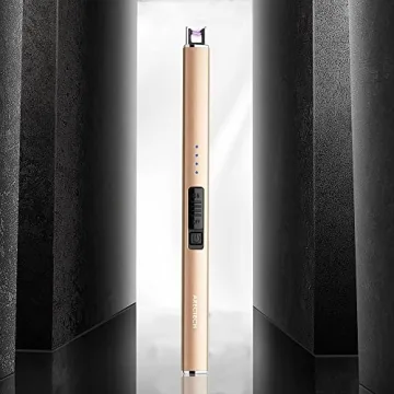 ARECTECH Rechargeable Electric Lighter - Safe & Sleek Candle Tool
