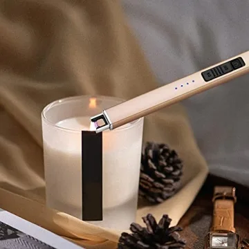 ARECTECH Rechargeable Electric Lighter - Safe & Sleek Candle Tool