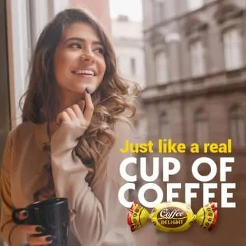 Colombina Coffee Delight Hard Candy - 50 Count Pack of Gluten-Free Treats