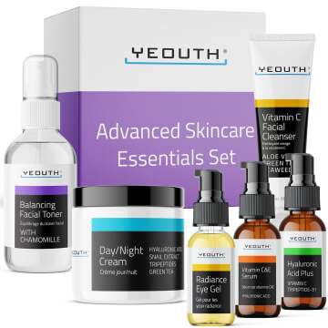 YEOUTH 6-Piece Skin Care Gift Set for All