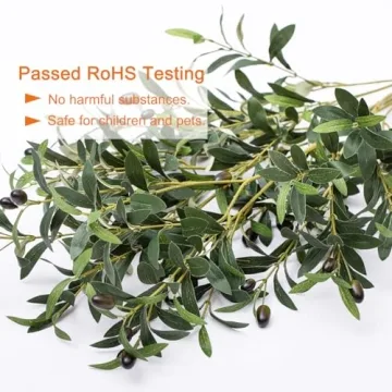 Heleze 39 Inch Artificial Olive Branches - Decorate Any Space