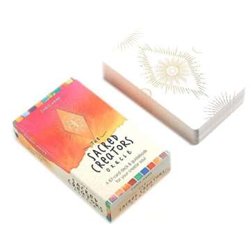 Bewish The Sacred Creators Oracle Tarot Cards for Beginners, A-67 Card Deck for Indoors Family Friends Party, Clarification and Complement Readings Fortune Telling Game, Best Gift for Beginners