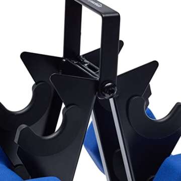 Amazon Basics Neoprene Dumbbell Hand Weights, Rack with 3 Pairs (5, 10, and 15 Pounds), Green/Blue/Grey