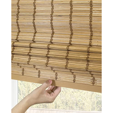Chicology Bamboo Roman Shades for Stylish Window Treatments