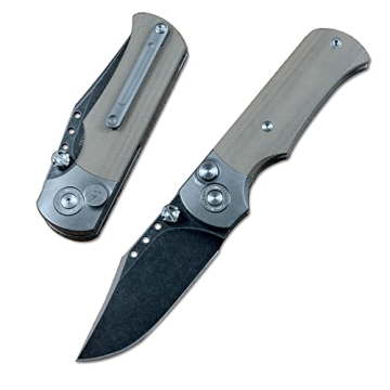 TWOSUN Survival Outdoor Folding Knife D2 Blade TS338