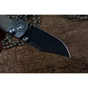 TWOSUN Survival Outdoor Folding Knife D2 Blade TS338