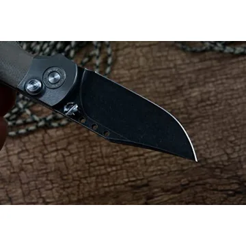 TWOSUN Survival Outdoor Folding Knife D2 Blade TS338
