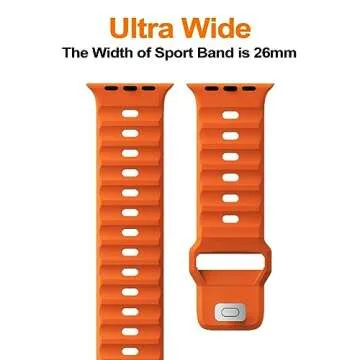 Durable 3 Pack Sport Band for Apple Watch Ultra - Stylish & Waterproof