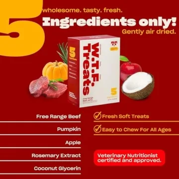 Healthy OH NORMAN! Soft Beef Jerky Dog Treats for All Breeds