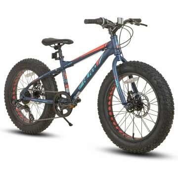 Hiland Kids' 20 Inch Fat Tire Mountain Bike