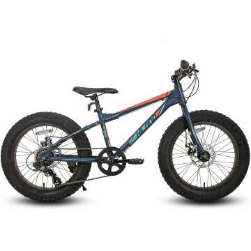 Hiland Kids' 20 Inch Fat Tire Mountain Bike