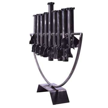 Rocket Menorah - Made from Kassam Rockets!