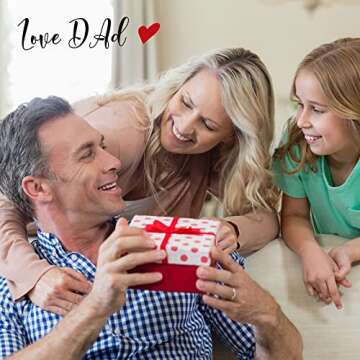 Father’s Day Gifts Dad Keychain From Son Daughter Children Dad Gifts Keychain for Stepdad Christmas Birthday Gifts for Men (If Dad Can't Fix It, No One Can)