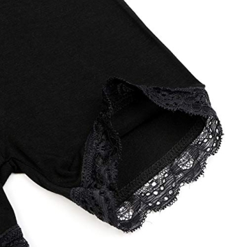 BOOPH Girls Dance Lace Bike Shorts 6 Pack for Ages 5-7