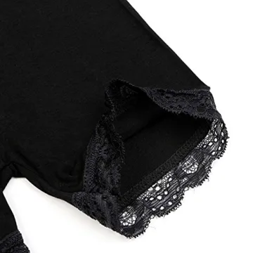 BOOPH Girls Dance Lace Bike Shorts 6 Pack for Ages 5-7