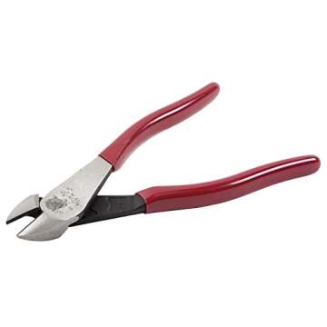 Klein Tools D228-8 Pliers - 8-Inch High-Leverage Wire Cutters Made in USA