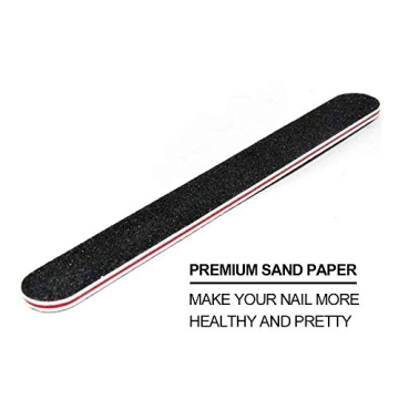 Professional Nail File Set Double Sided 100/180 Grit