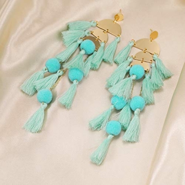 Stylish Long Tassel Bohemian Earrings for Women