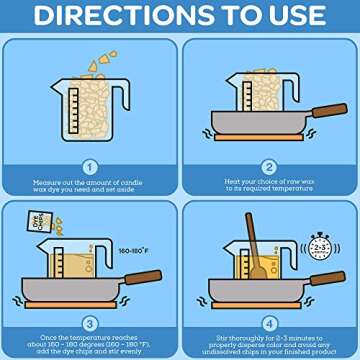 Hearts & Crafts Ice Candle Wax and Wicks for DIY Candle Making, All-Natural - 10lb Bag with 50ct 6" Pre-Waxed Candle Wicks, 3 Centering Device