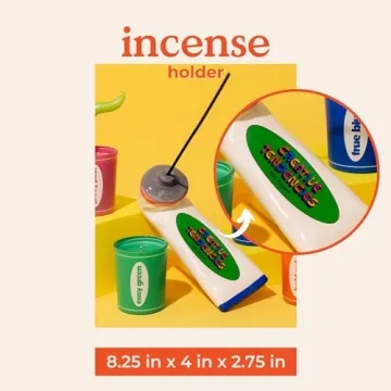 ban.do Unique Ceramic Incense Holder for Home Decor