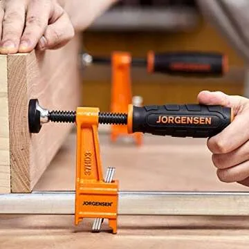 Jorgensen 3736-HD Heavy-Duty Steel Bar Clamp - 36-Inch