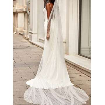 Elegant Pearl Bride Wedding Veil for Stunning Weddings