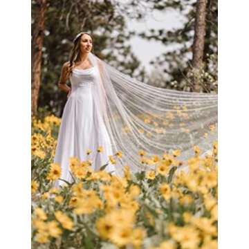 Elegant Pearl Bride Wedding Veil for Stunning Weddings